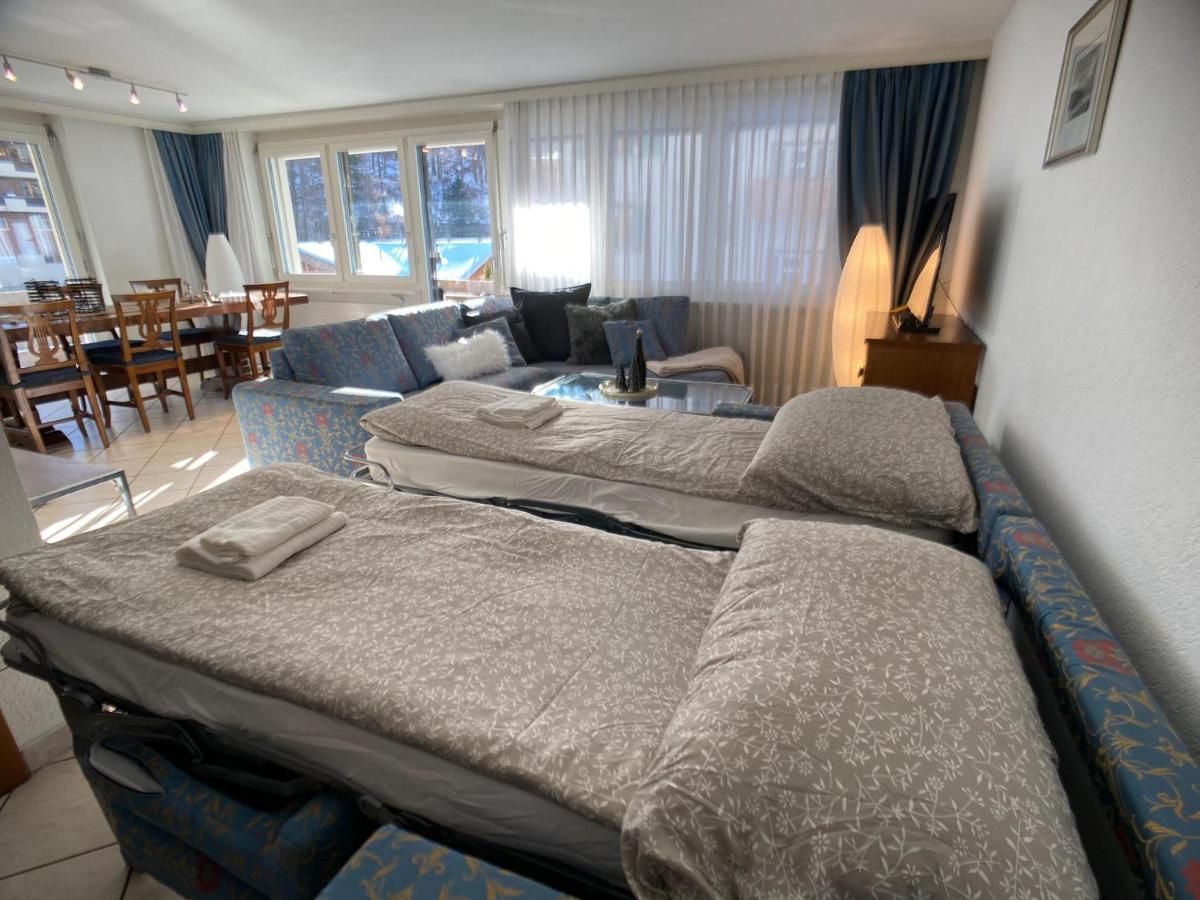 Апартаменты L'Attila - Big And Cozy Flat In The Center 7 Beds Церматт Экстерьер фото